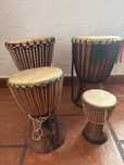 Conjunto de djambé africano