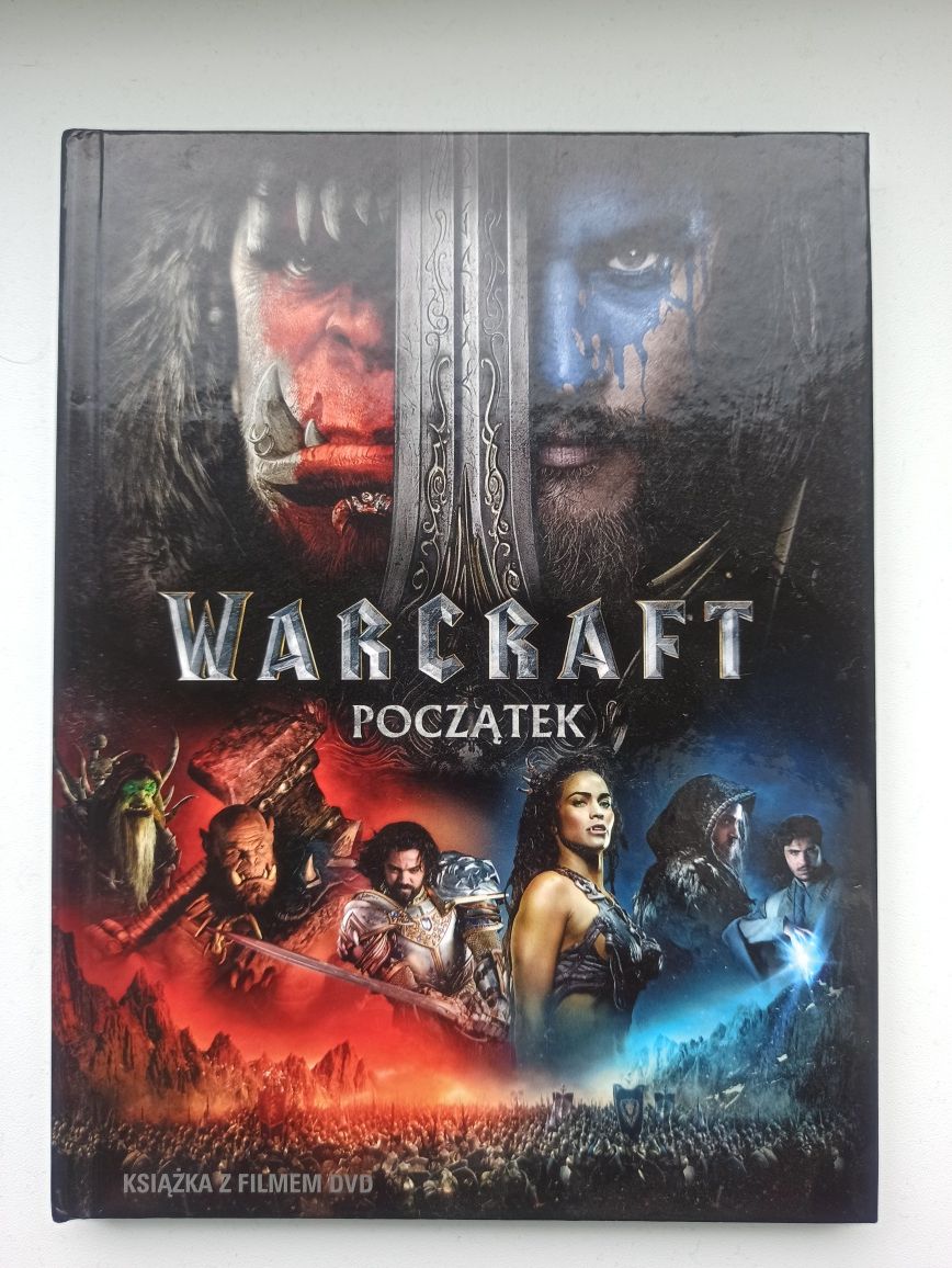 Warcraft Początek Film DVD + książka