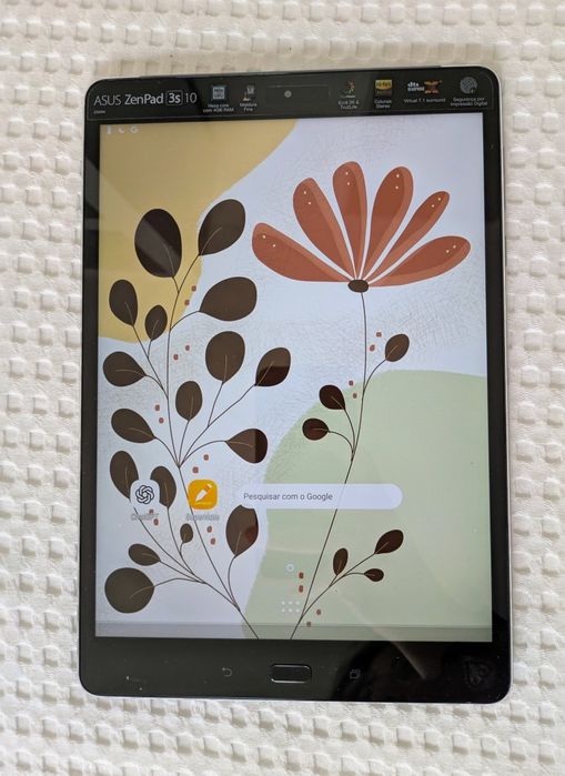 Asus ZenPad 3s 10 Z500M + teclado e capa Android