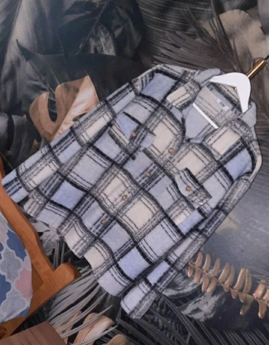 Bluza kurtka bluzowa krata