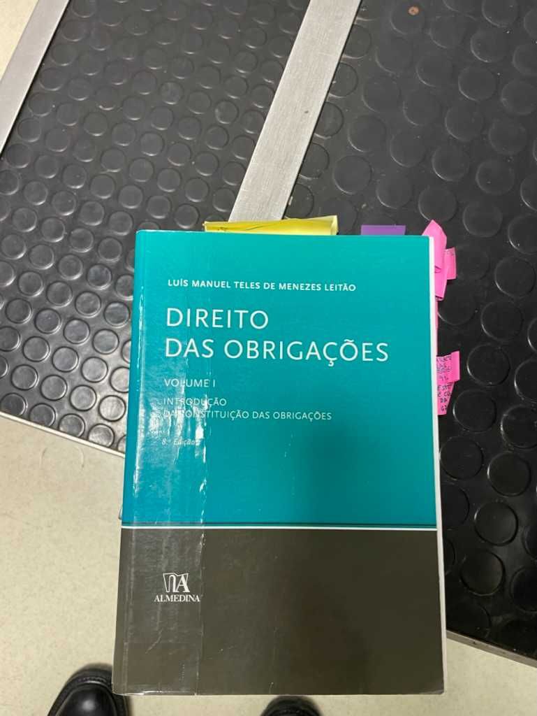 livro menezes leitao-direito das obrigacoes- vol 1