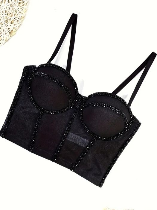 корсет з блискітками