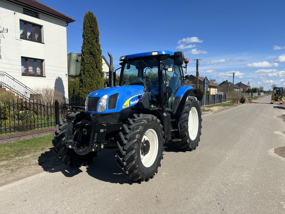 New Holland TS 125 A miekka os i kabina sprowadzony