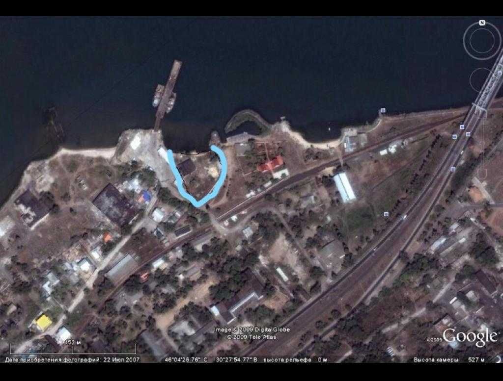 Затока .Участок 24 сотки у моря . Госакт. Под застройку.