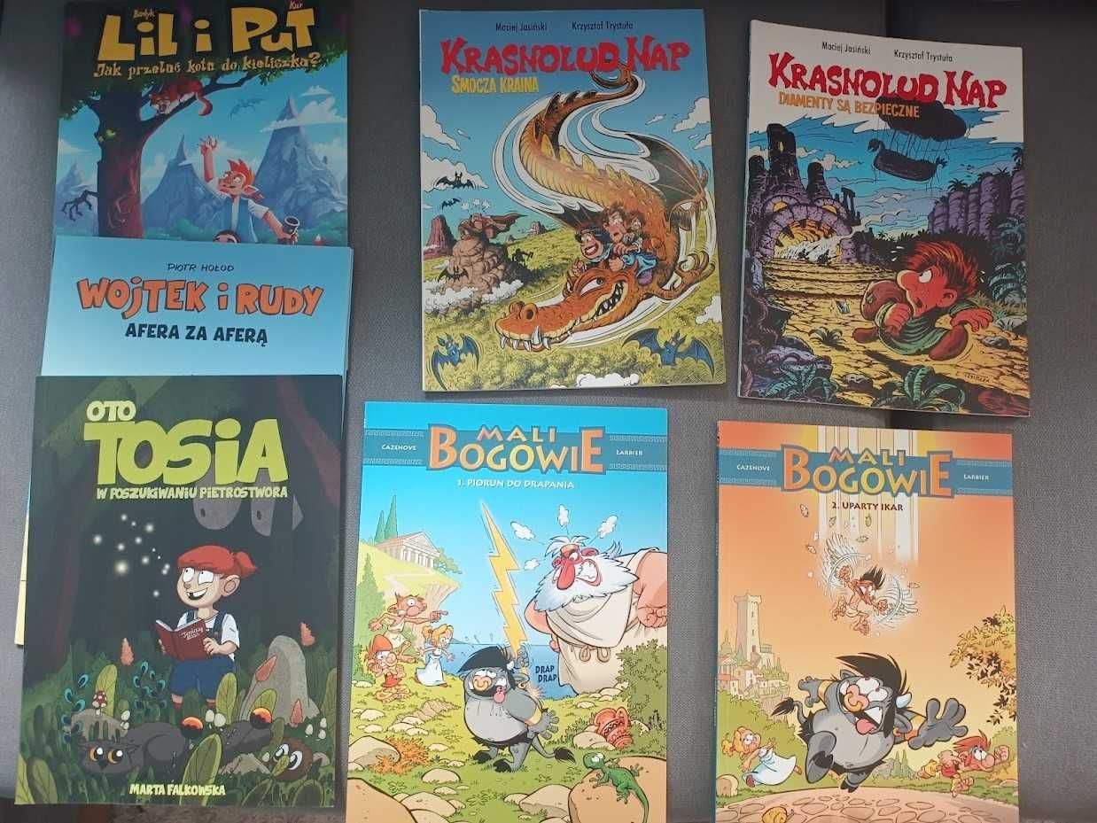 Mali Bogowie, Wojtek i Rudy, Krasnolud Nap, Lil i Put, Oto Tosia