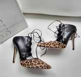 TOPSHOP skóra czółenka wiązane roz 42