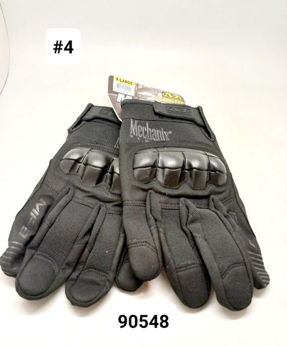 Тактичні рукавиці чорні 3 моделі в наявності