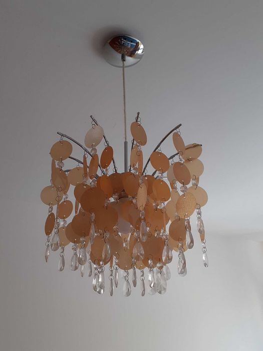 Lampa nowoczesna w stylu glamour