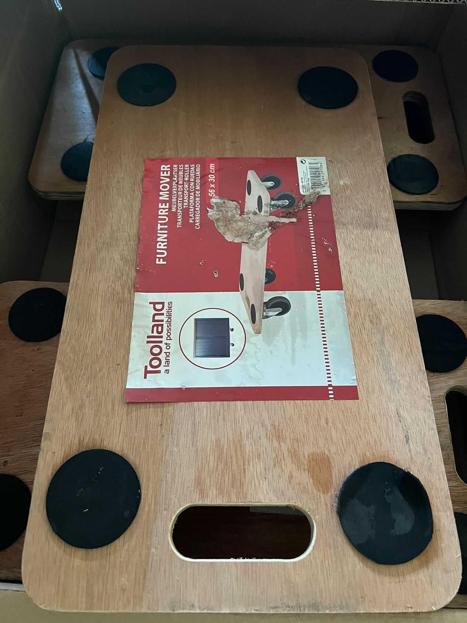 Wózek meblowy - 560 x 300mm max 150kg 3szt