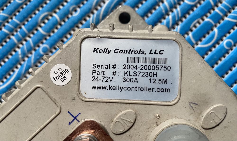 Продам контроллер Kelly 24v-72v 300A