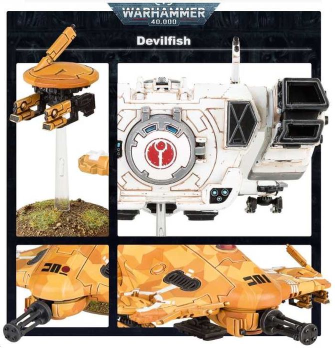 Warhammer 40000 T'au Empire Devilfish