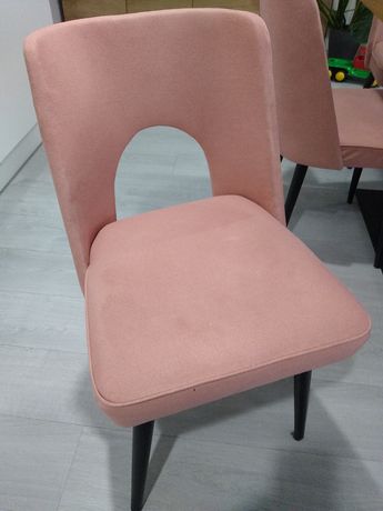 Krzesła muszelka, krzesło PRL 6sztuk ODRESTAUROWANE