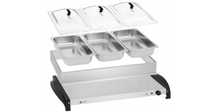 BEMAR 3x 2L Podgrzewacz do potraw 400W Bufetowy Catering NOWY
