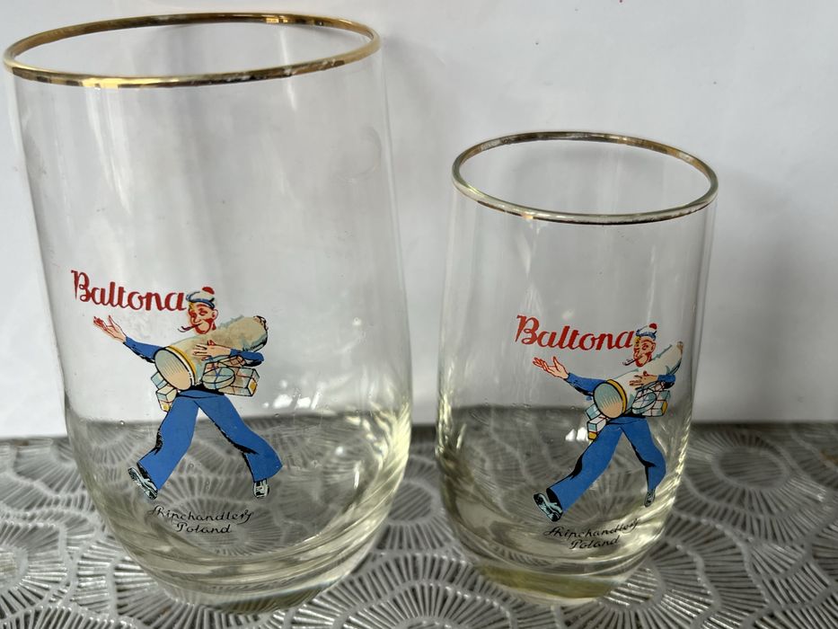 Szklaneczki BALTONA kelekcjonerske