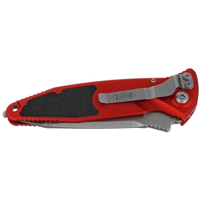 Nóż automatyczny Microtech Socom Elite Auto T/E Red Aluminum/3M