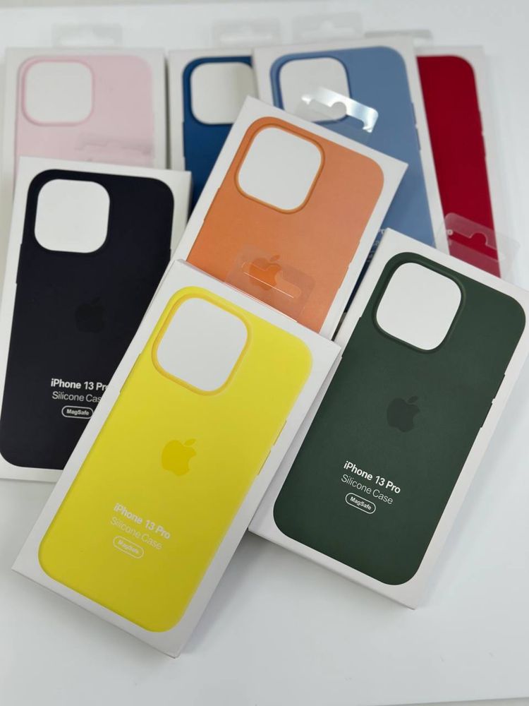 Silicone case original iPhone 16 Pro Max MagSafe айфон про макс чехол