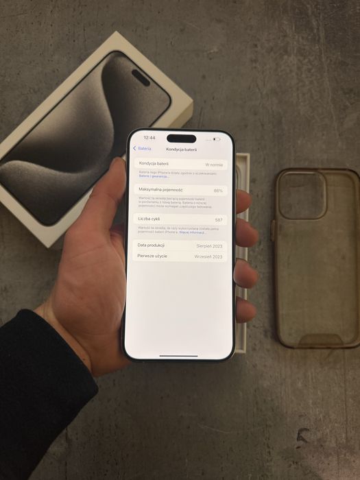 IPHONE 15 PRO MAX 256GB 86% | Bardzo dobry stan