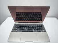 Macbook 12 cali Core m3/8GB/250GB, 180 cykli, stan idealny