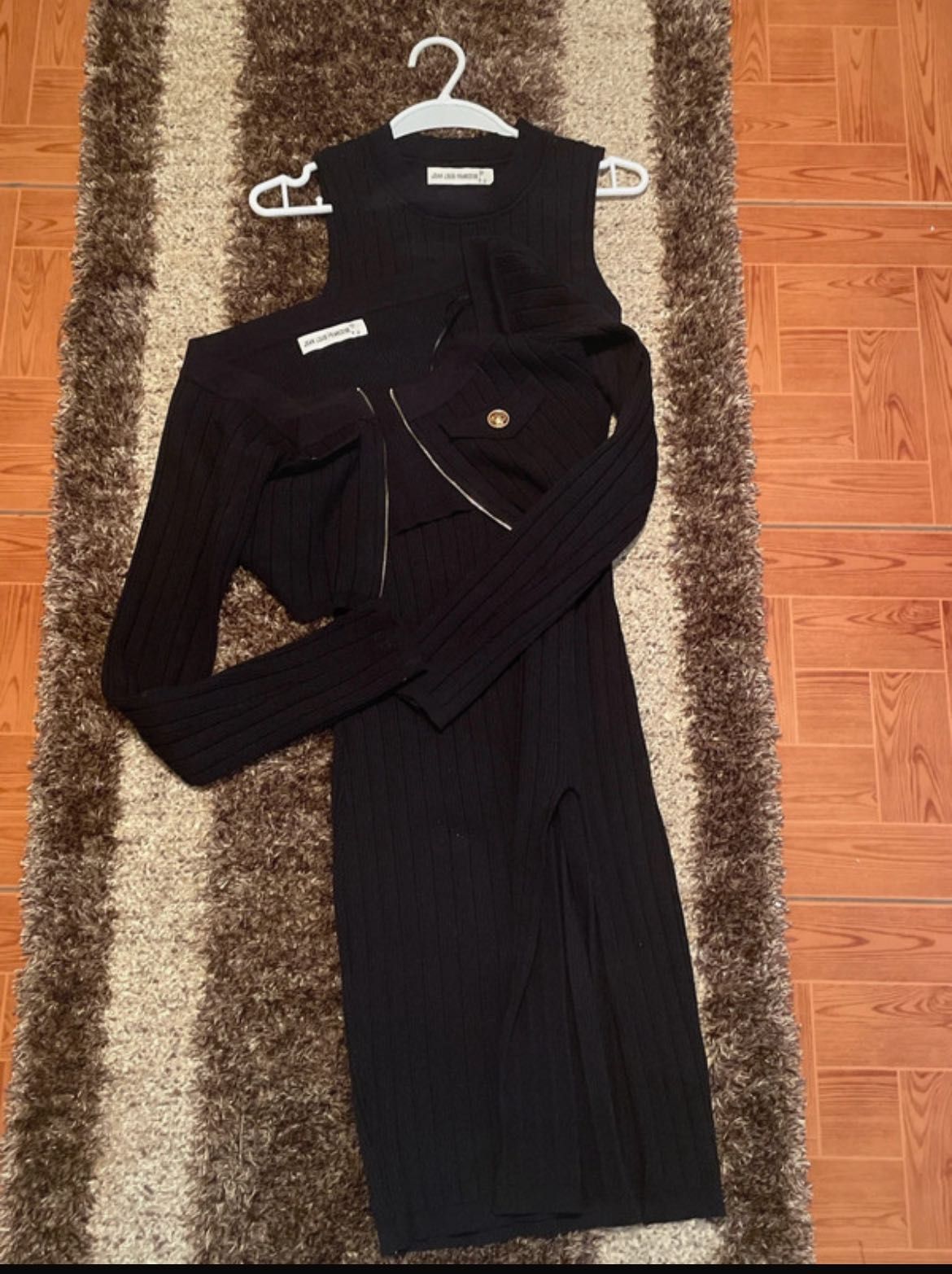 Vestido preto casual