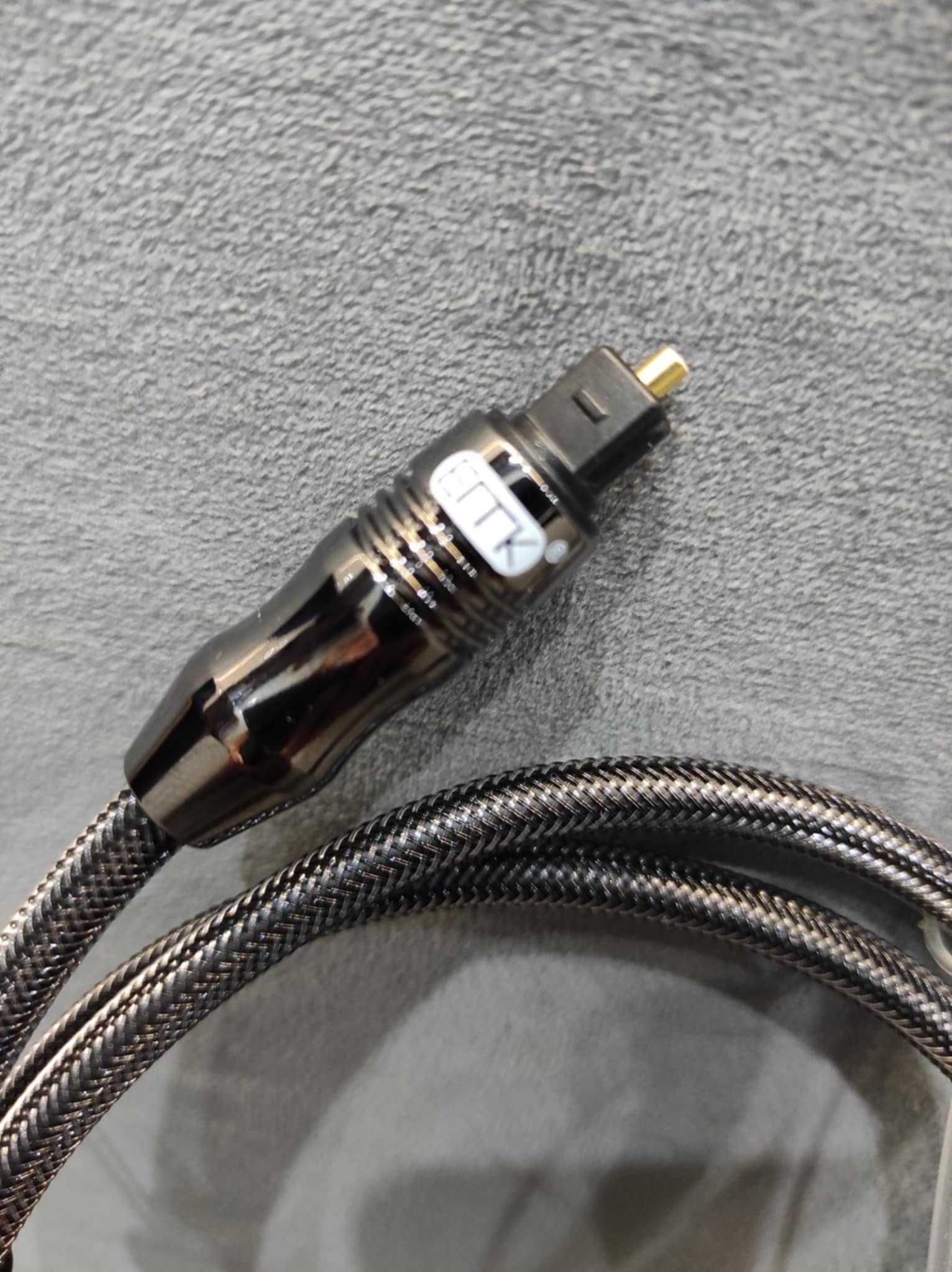 EMK Kabel optyczny TOSLINK 3,5 mm długość 1m.