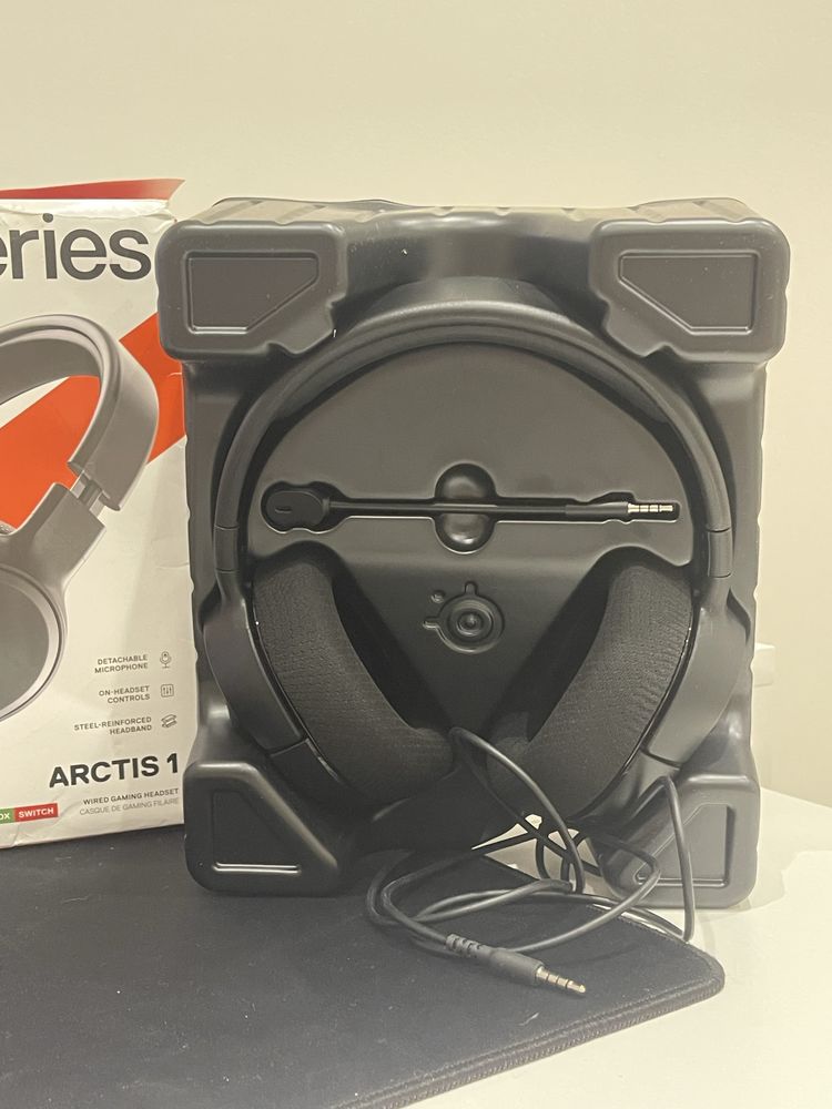 Геймерські дротові навушники SteelSeries Arctis 1