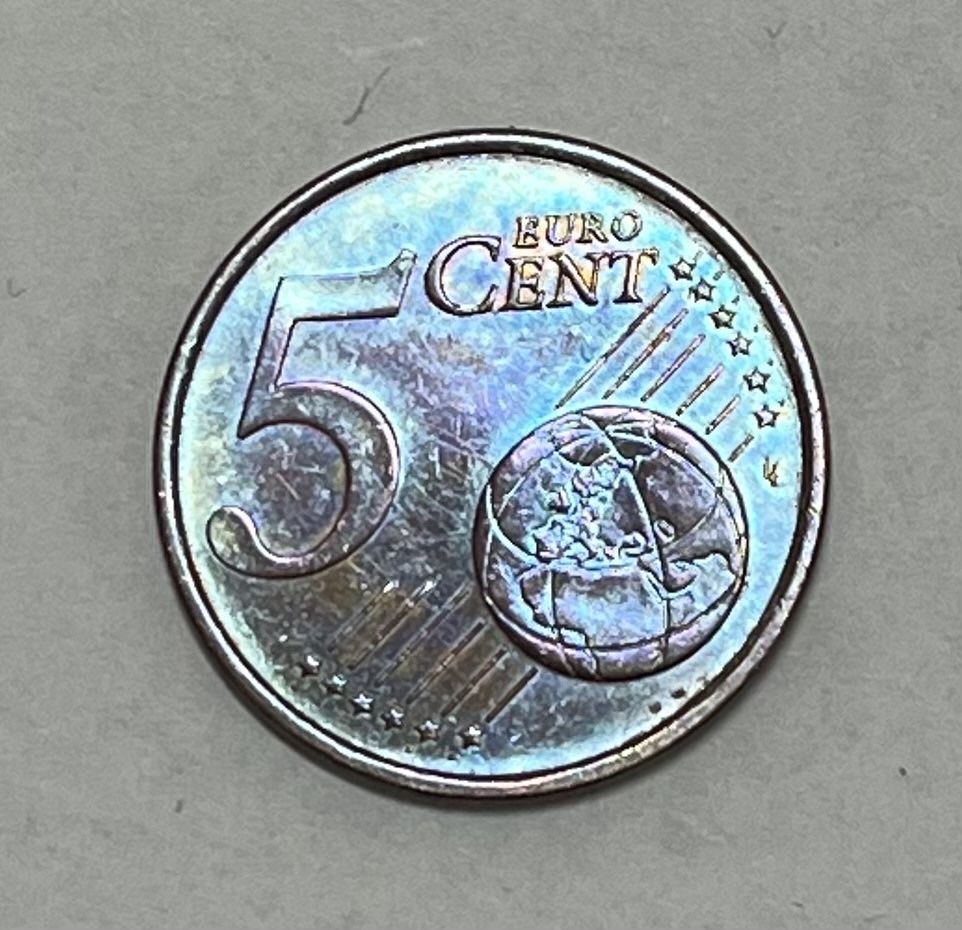 5 EURO CENT rok 2000