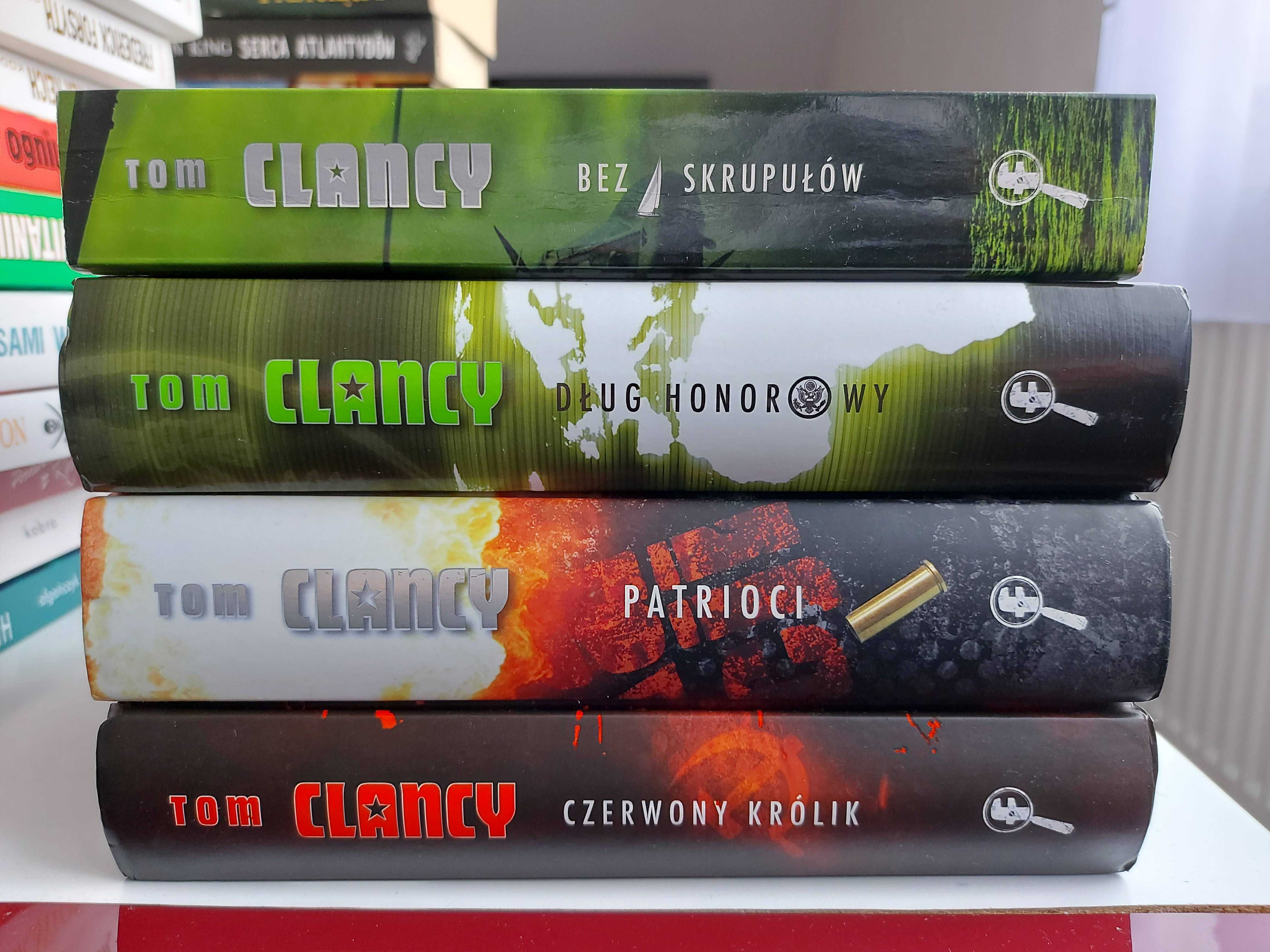 Tom Clancy - Bez skrupułów Dług honorowy Patrioci Czerwony Królik