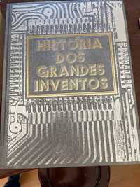 Livro "História dos grandes inventos" (LIQUIDAÇÃO TOTAL)