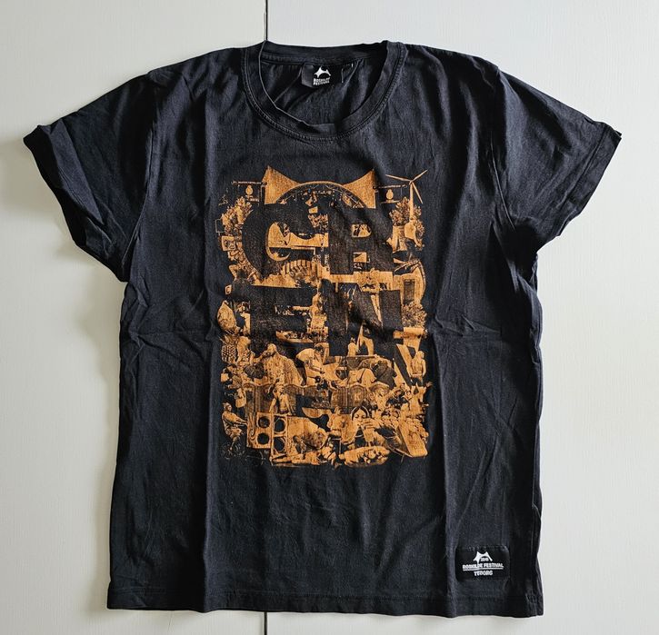 Roskilde Festival Tuborg 2018 Dania koszulka z festiwalu M czarna