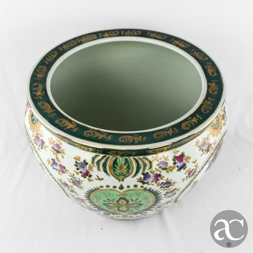 Cachepot / Aquário em porcelana da China, circa 1970