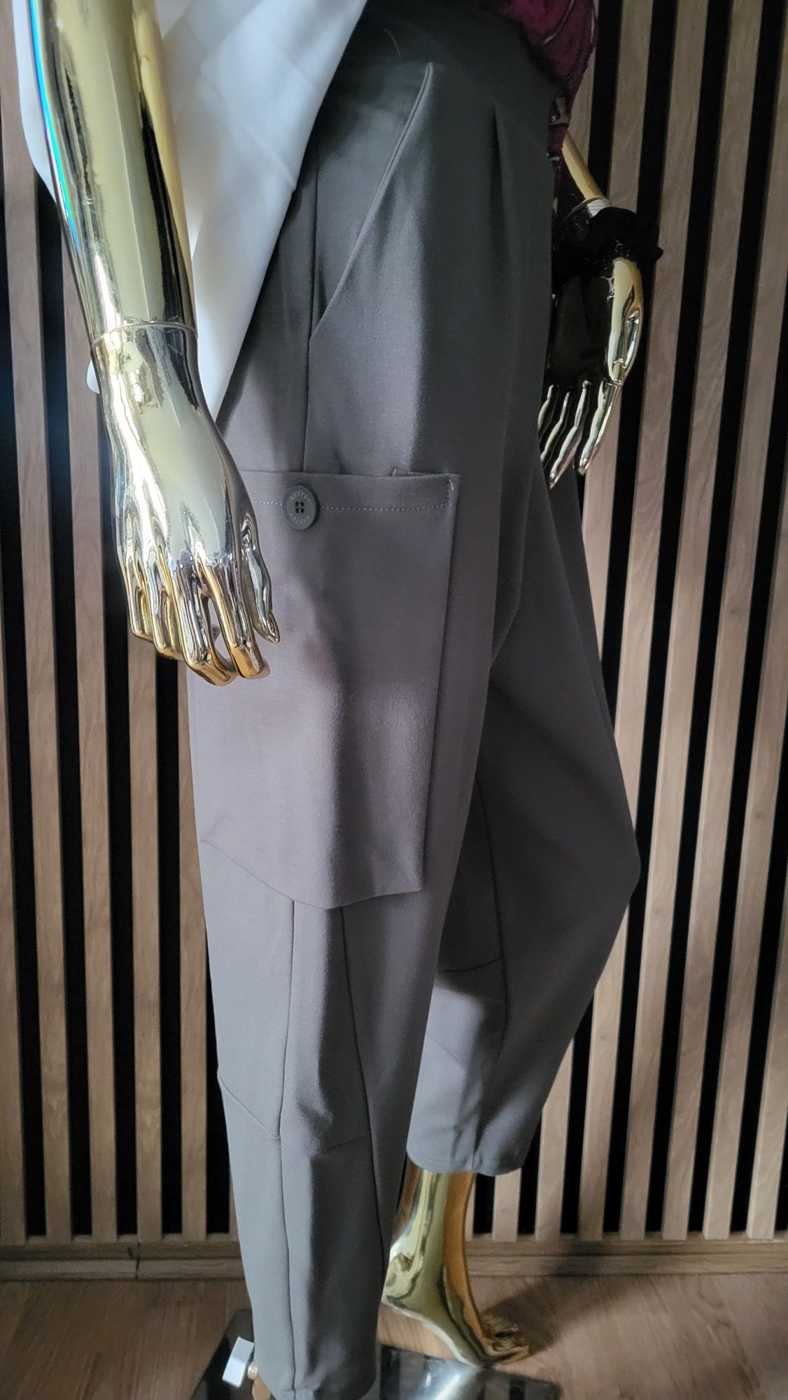 Bastet_fashion Najnowszy model spodni punto w stylu Cargo rozmiar M/L