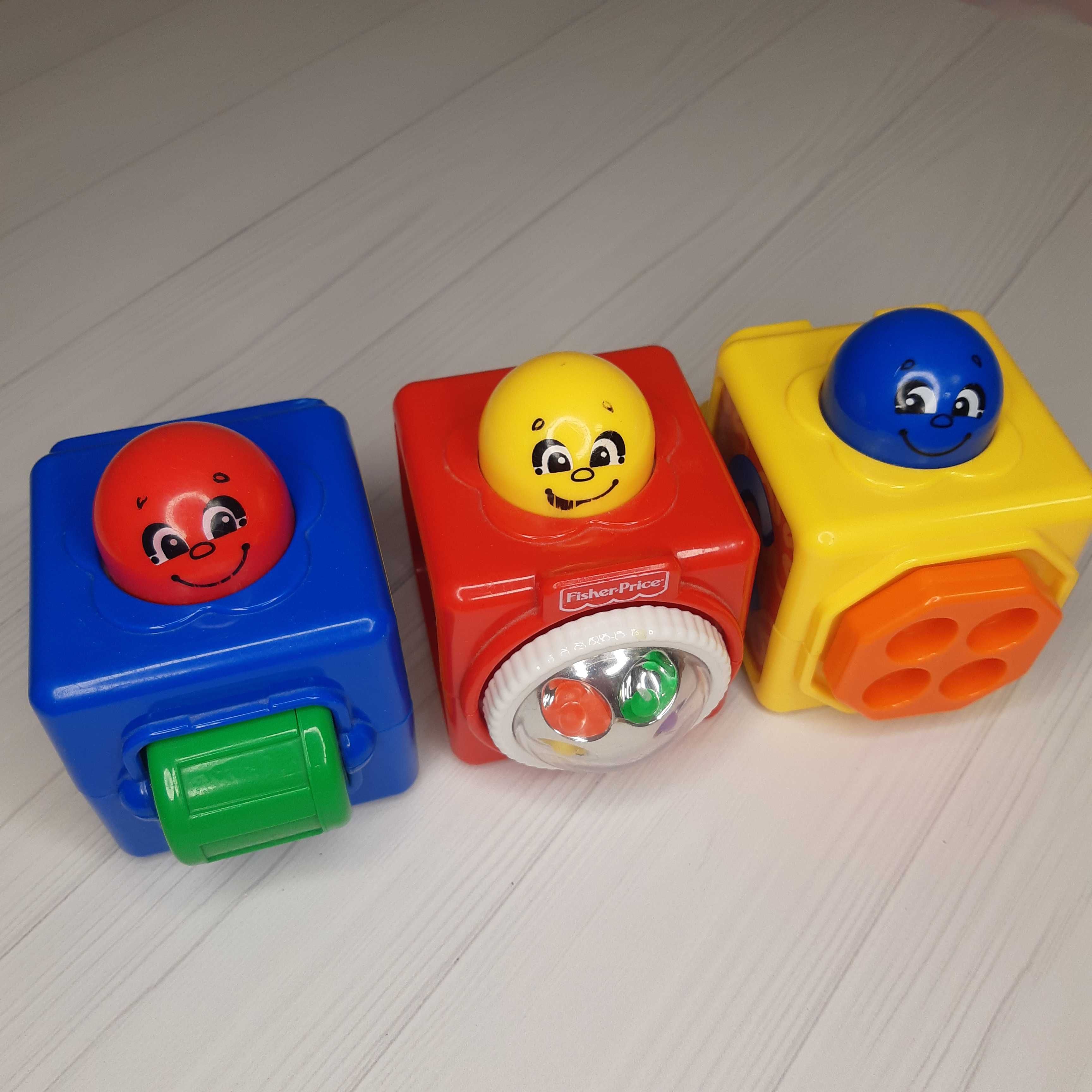 Сенсорные бизи-кубики Fisher-Price (DHW15)