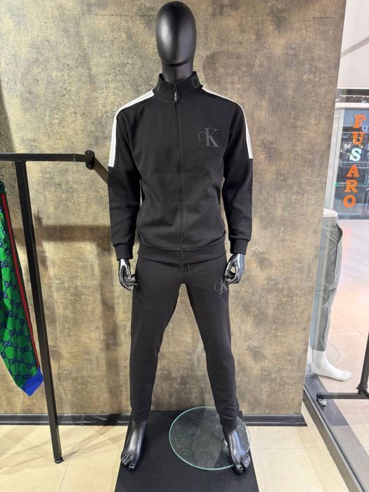 ARMANI EXCHANGE спортивный мужской костюм черный оригинал зип худи