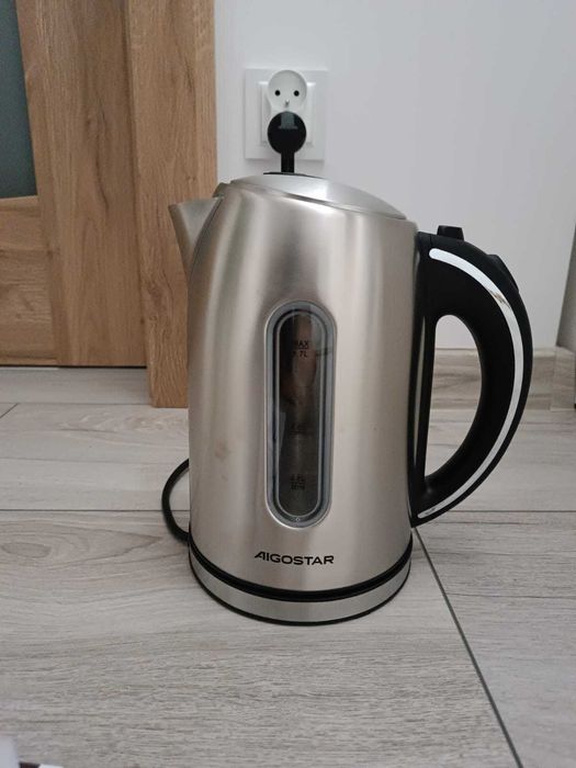 Czajnik Elektryczny Aigostar King 2200W 1,7L BPA Free Srebrny