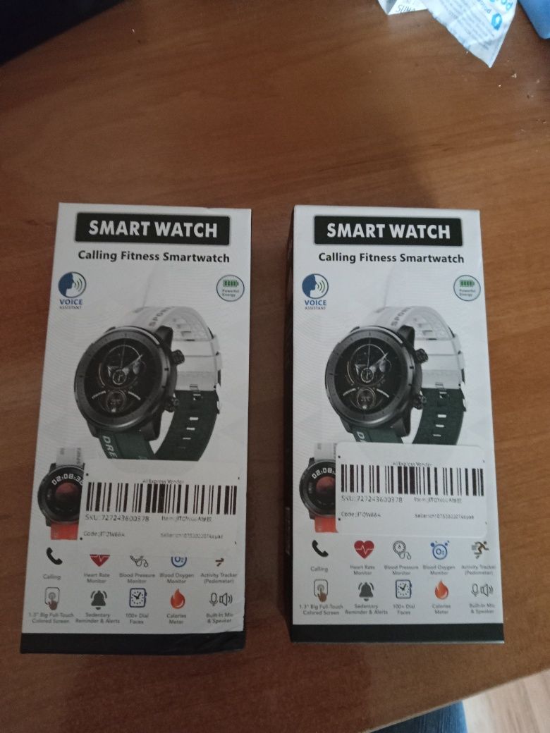 Nieinwazyjny glukozy we krwi Smartwatch ECG + PPG termometr