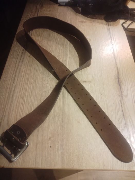 Ремень кожанный офицерский