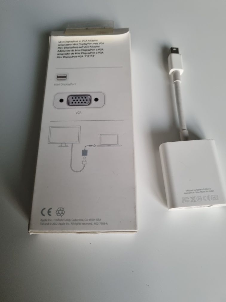 Przejściówka Apple Mini DisplayPort do VGA