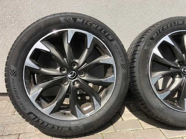 Nowe opony letnie Michelin 19 cali i aluminiowe felgi Mazda CX5