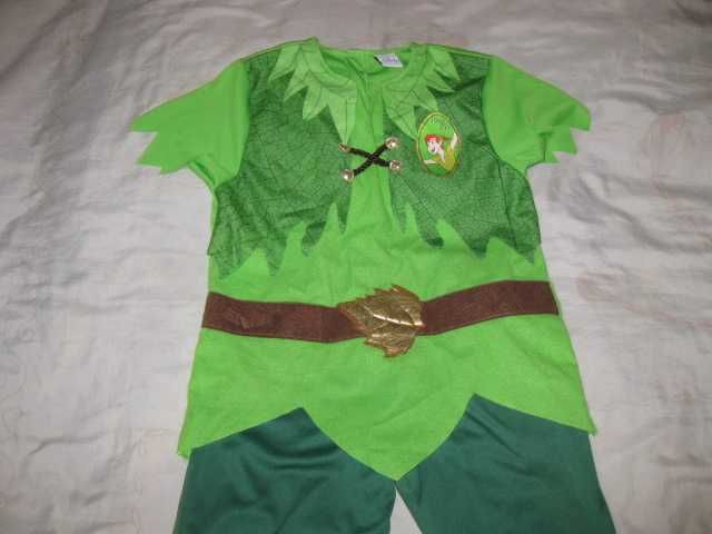 Новорічний маскарадний костюм Дісней Пітер Пен 7-9 лет рост 128-134 см