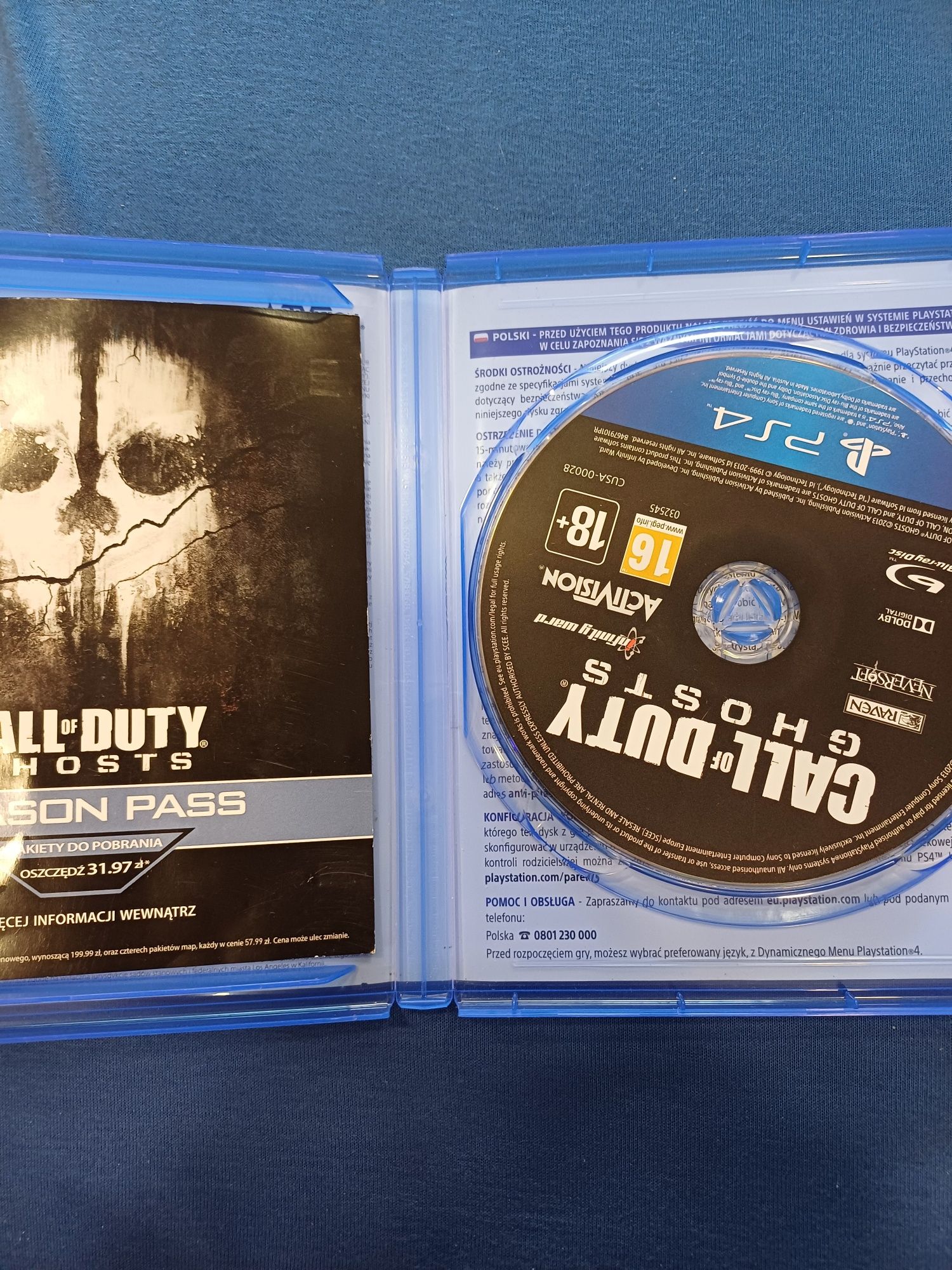 Call of Duty Ghosts ps4 Pl.napisy