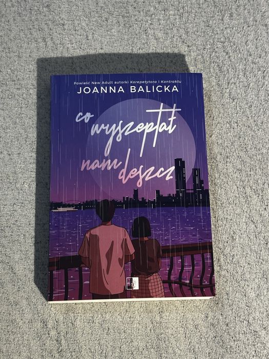 Ksiazka Co wyszeptał nam deszcz Joanna Balicka