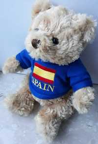 Keel Toys Miś Spain w koszulce maskotka 21cm