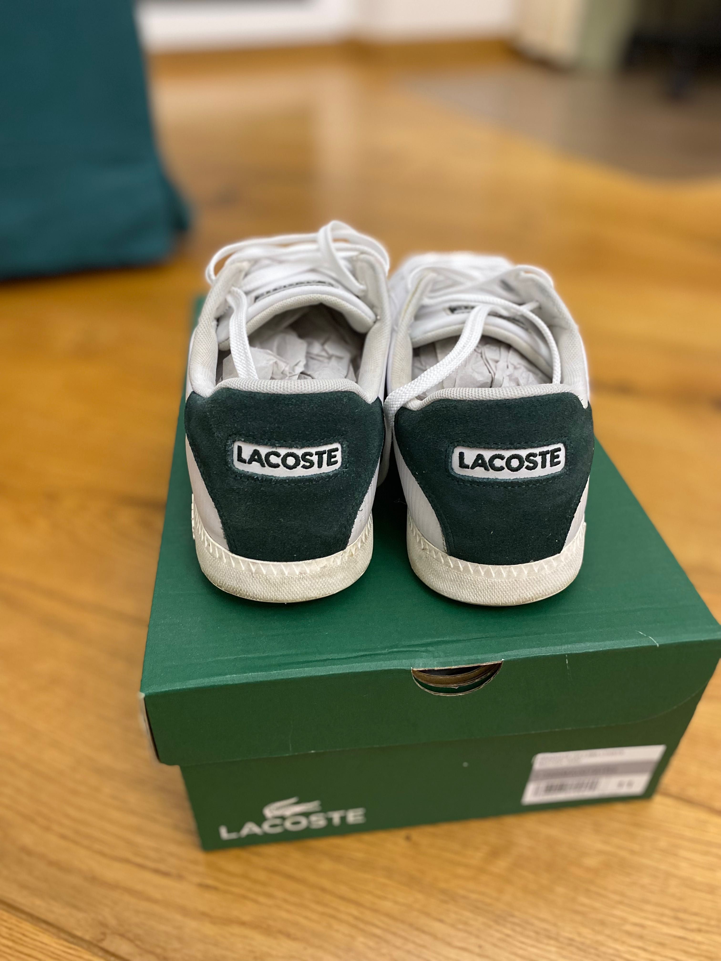 Мужские кеды Lacoste модель 738SMA00181R5