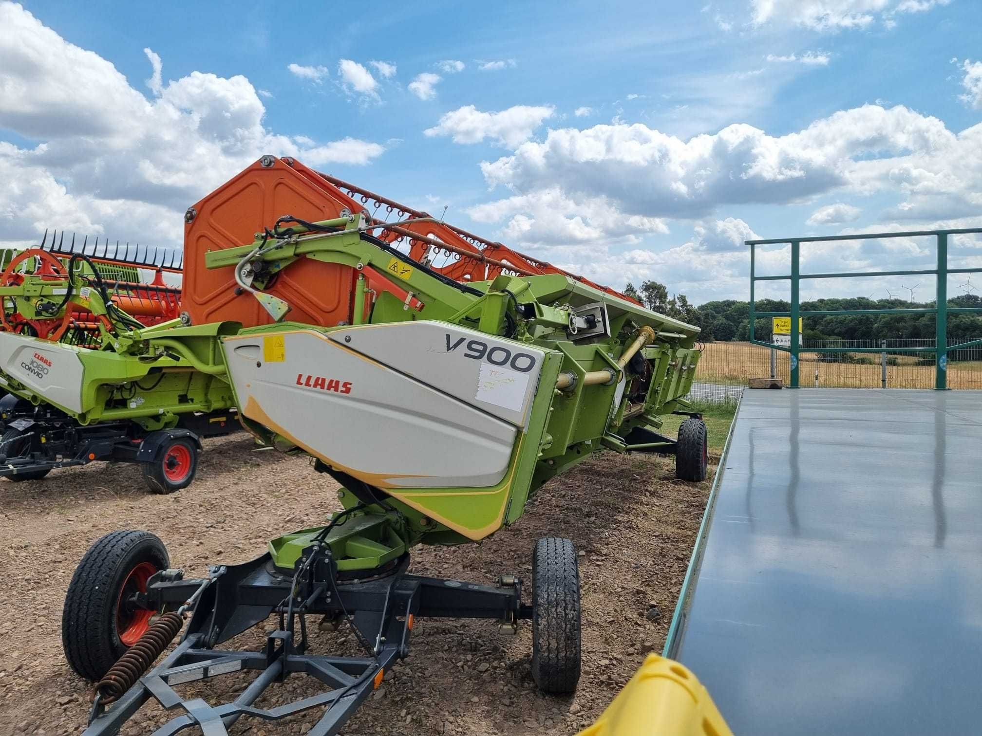 Heder Claas Lexion V900 z Niemiec 9m 2013r