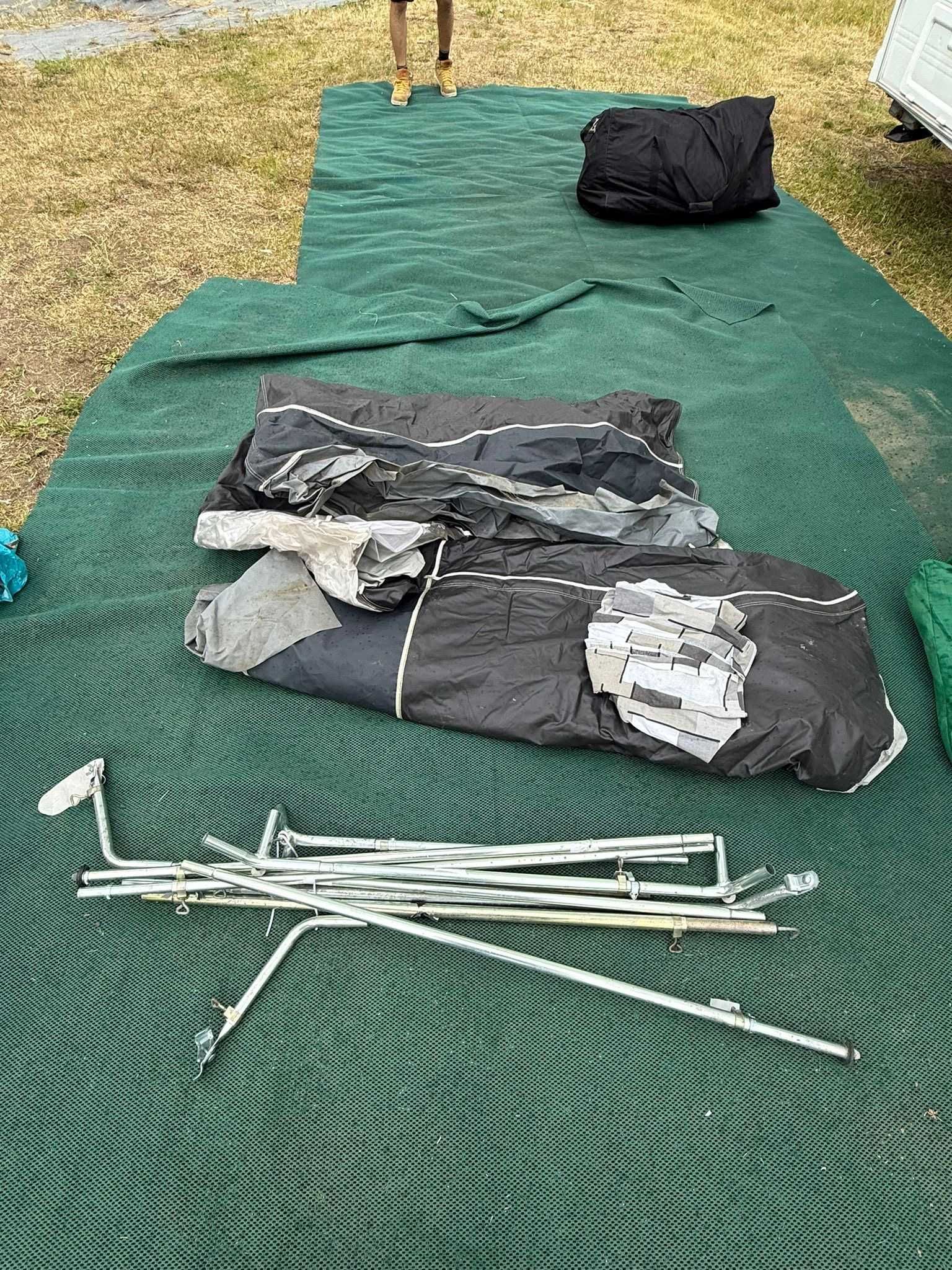 Przedsionek NAMIOT kempingu 875/900 ROZ.10 DOREMA przystawka anex