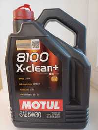 Моторное масло MOTUL 8100 X-CLEAN+ 5W-30, 1.8л на доливку