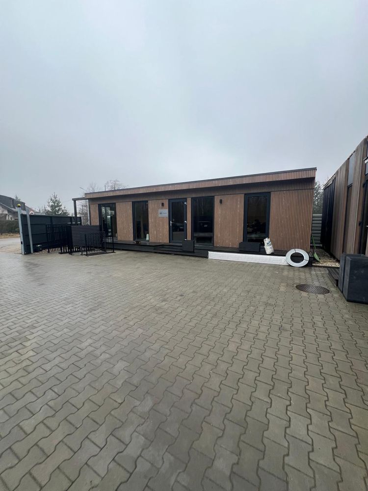 DOM modułowy Caloroczny mieszkalny 80 m2 - 5 modulow
