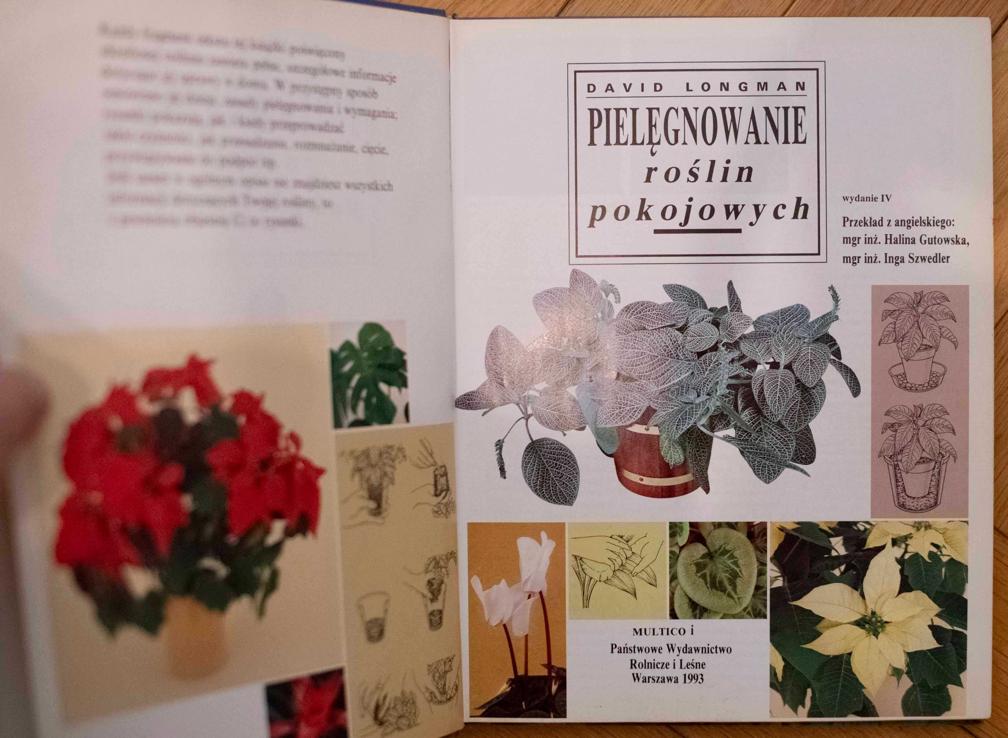 Pielęgnowanie roślin pokojowych Longman Wydawnictwo Rolnicze i Leśne