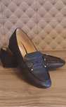 Massimo Dutti loafery mokasyny granat r. 38