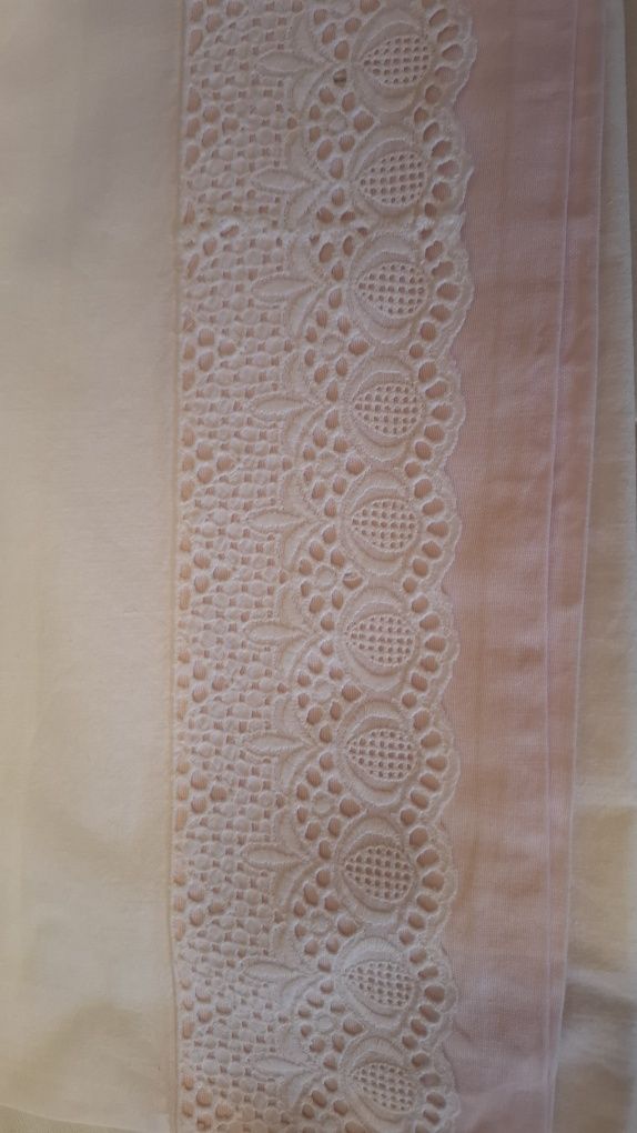 Lençóis cama de casal bordados